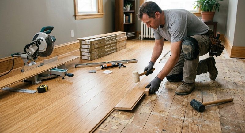 Bamboo Flooring Installation in Gaithersburg, MD