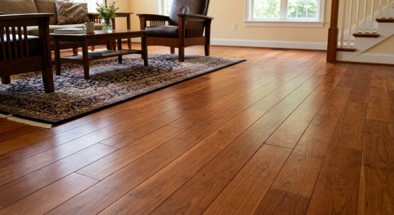 Cherry Floor Installation in Leesburg, VA