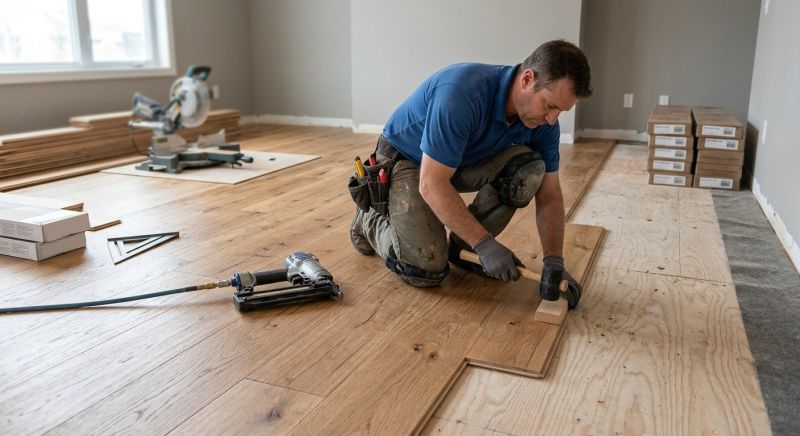 Hardwood Floor Installation in Annandale, VA