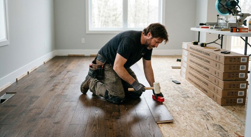 Hardwood Floor Installation in Bethesda, MD