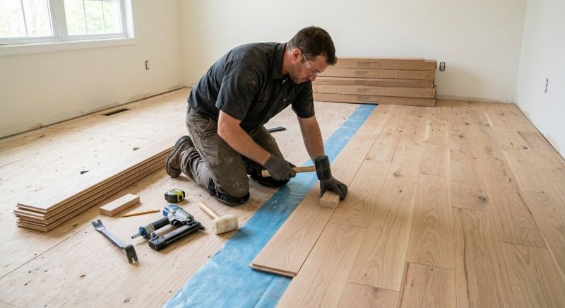 Hardwood Floor Installation in Frederick, MD