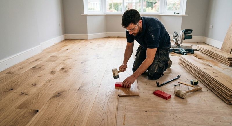 Hardwood Floor Installation in Herndon, VA