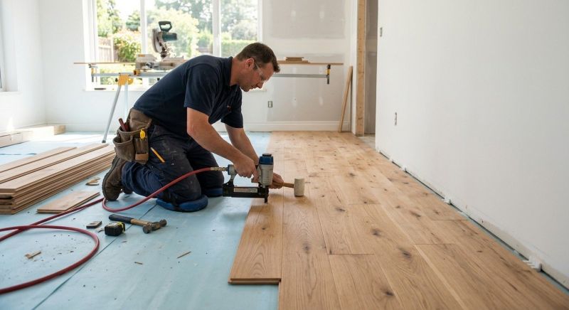 Hardwood Floor Installation in Kensington, MD
