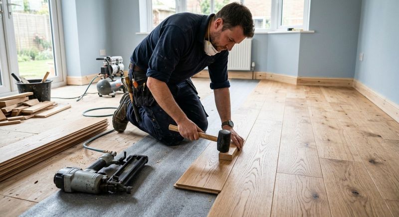 Hardwood Floor Installation in Sandy Spring, MD