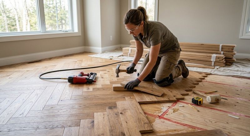 Hardwood Floor Installation in Silver Spring, MD