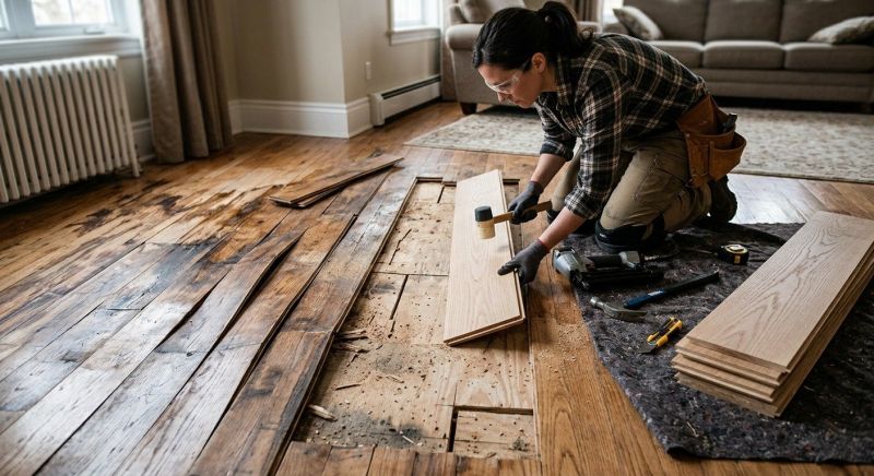 Hardwood Installation in Fairfax County, VA