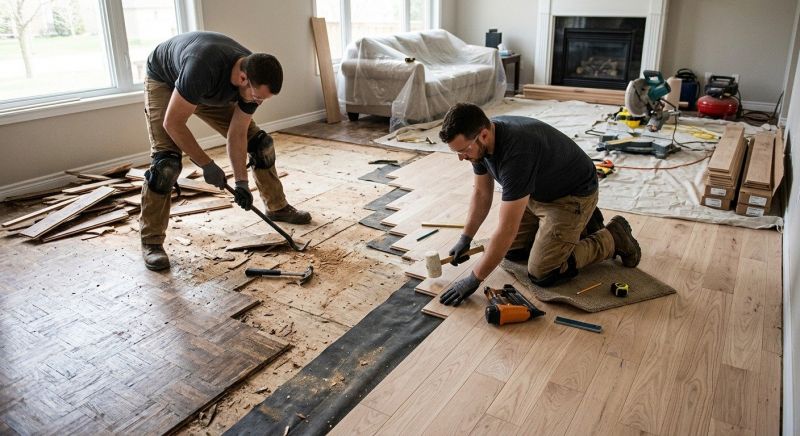 Hardwood Replacement in Annandale, VA