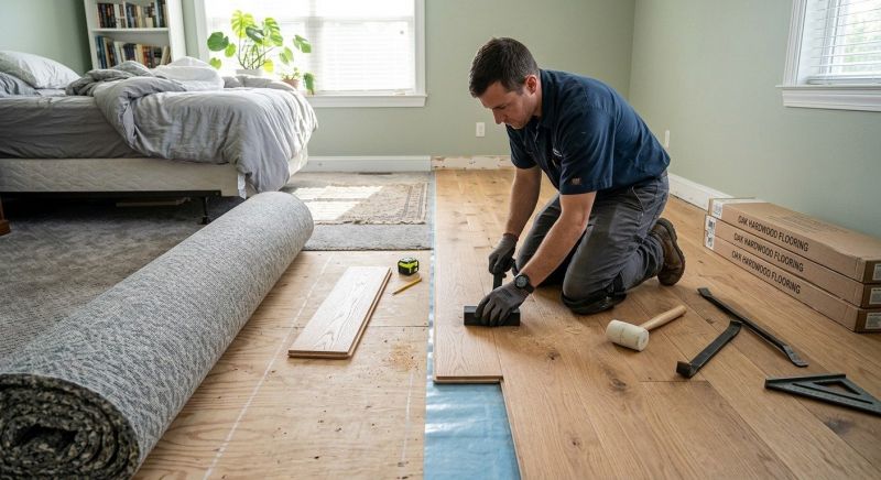 Hardwood Replacement in Arlington County, VA