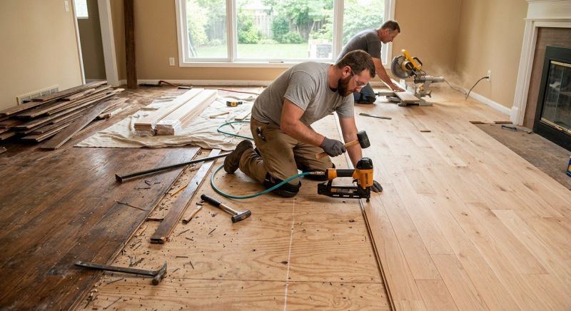 Hardwood Replacement in Silver Spring, MD