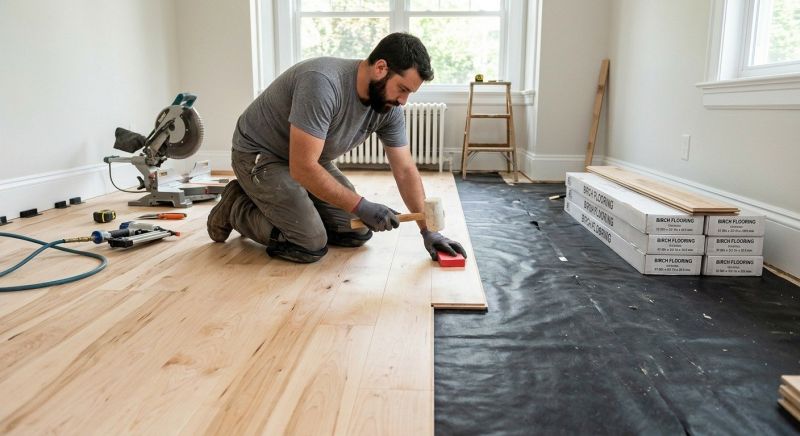 Maple Flooring Installation in Damascus, MD
