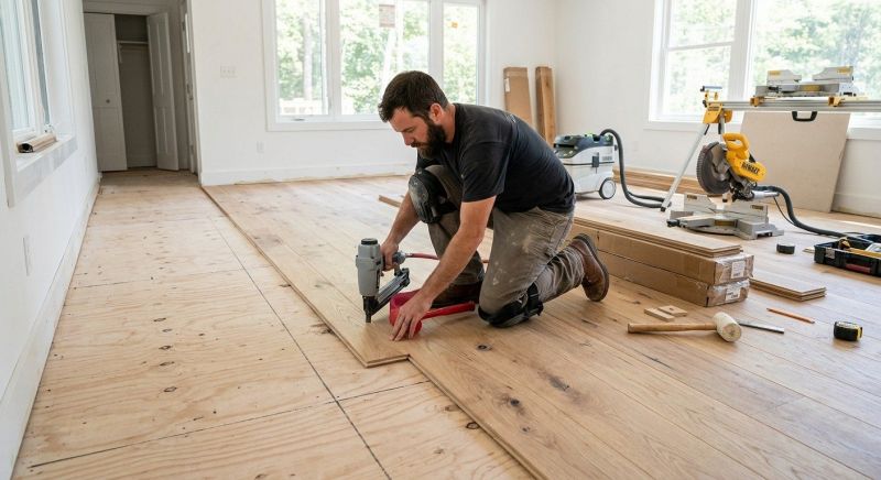 Oak Floor Installation in Arlington County, VA