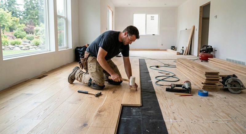 Oak Floor Installation in Capitol Heights, MD