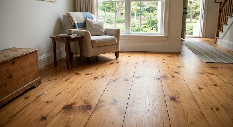 Pine Floor Installation in Gaithersburg, MD