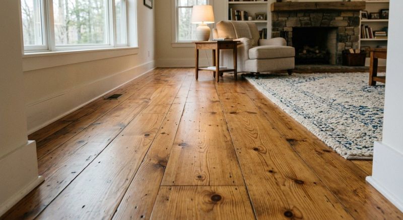 Pine Floor Installation in Gaithersburg, MD