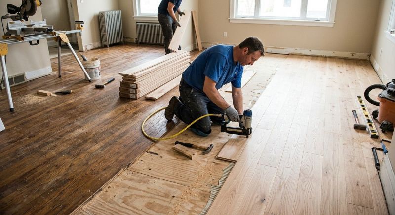 Wood Floor Replacement in Mount Airy, MD