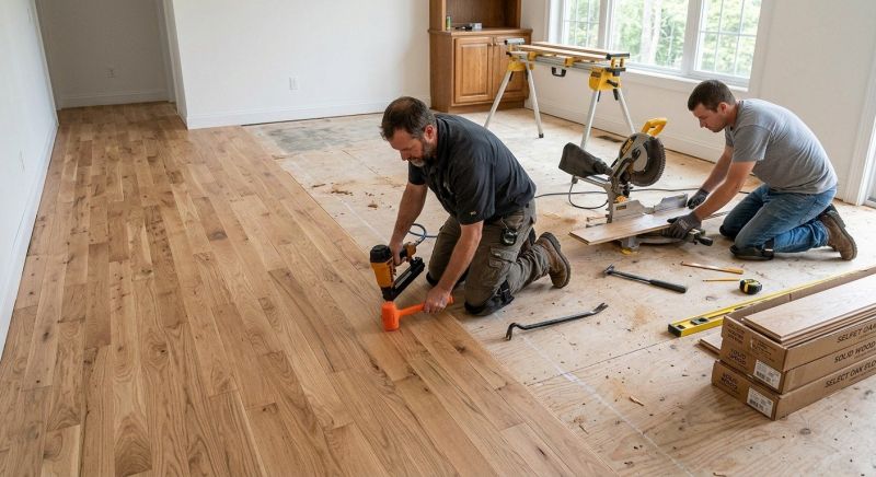 Wood Floor Replacement in Oxon Hill, MD