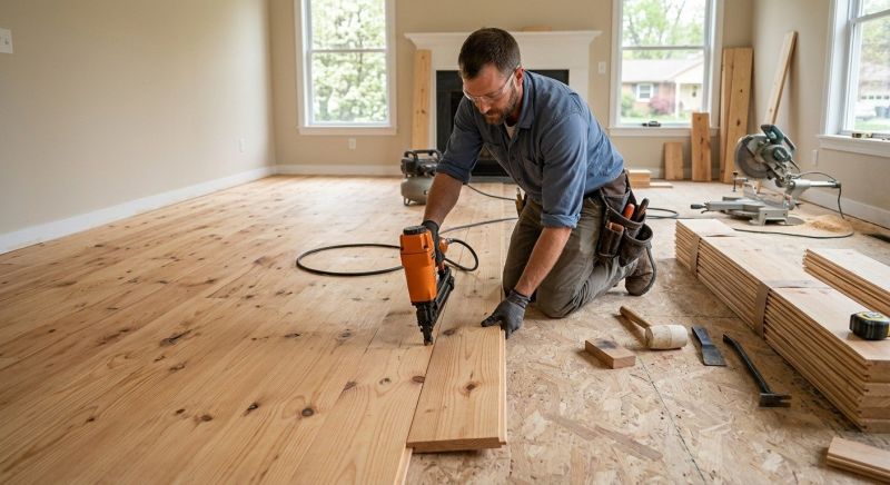 Wood Flooring Installation in Great Falls, VA