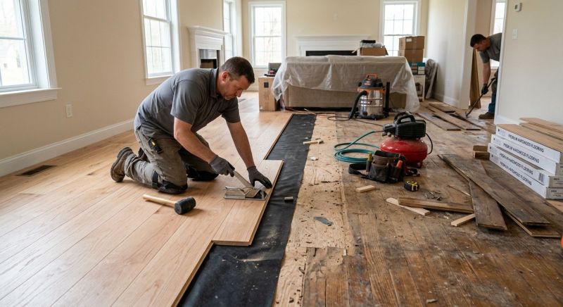 Wood Flooring Installation in Hamilton, VA