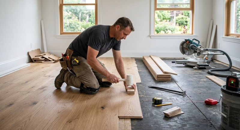Wood Flooring Installation in Hamilton, VA