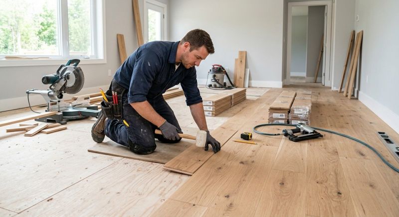 Wood Flooring Installation in Gaithersburg, MD