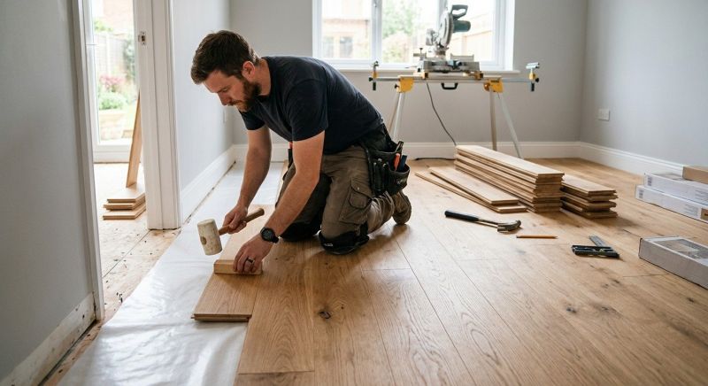 Wood Flooring Installation in Loudoun County, VA