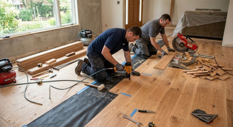Wood Flooring Installation in Sandy Spring, MD